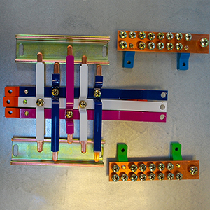 Kit Barramento Trifásico para Painéis Elétricos