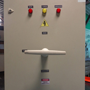 Painel Elétrico de Transferência Manual para Gerador